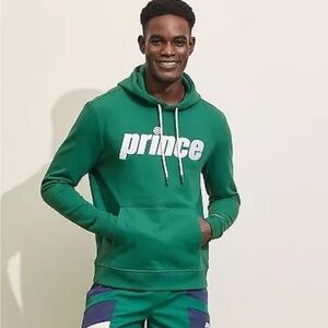 Prince Pickleball Fleece Hooded Pullover Hoodie Sweatshirt Large Men's NEW!